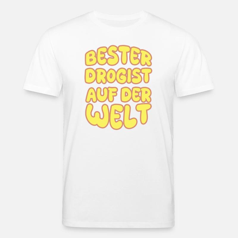 Beruf Drogist - Stanley/Stella Unisex Bio-T-Shirt CREATOR  - Weiß