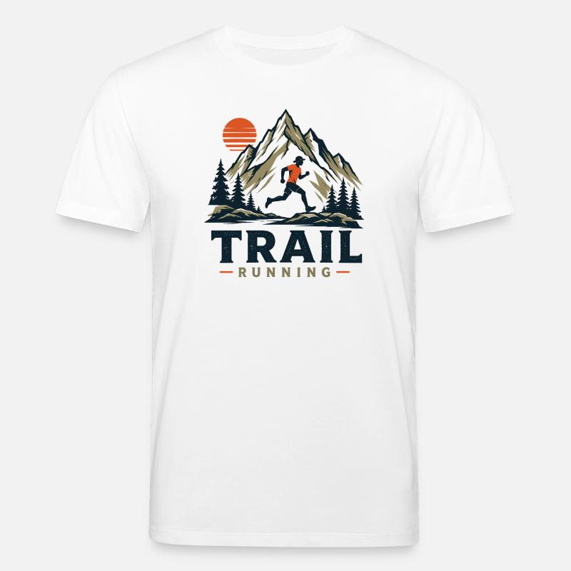 Trailrunning - Stanley/Stella Unisex Bio-T-Shirt CREATOR  - Weiß