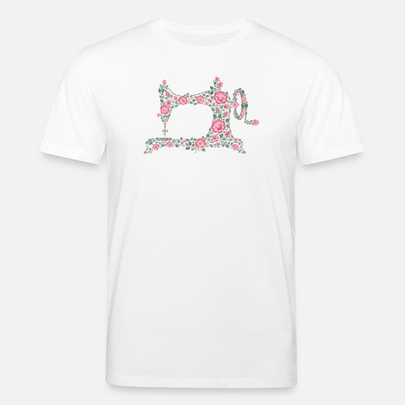 machine à coudre - T-shirt bio CREATOR Stanley/Stella Unisexe - blanc