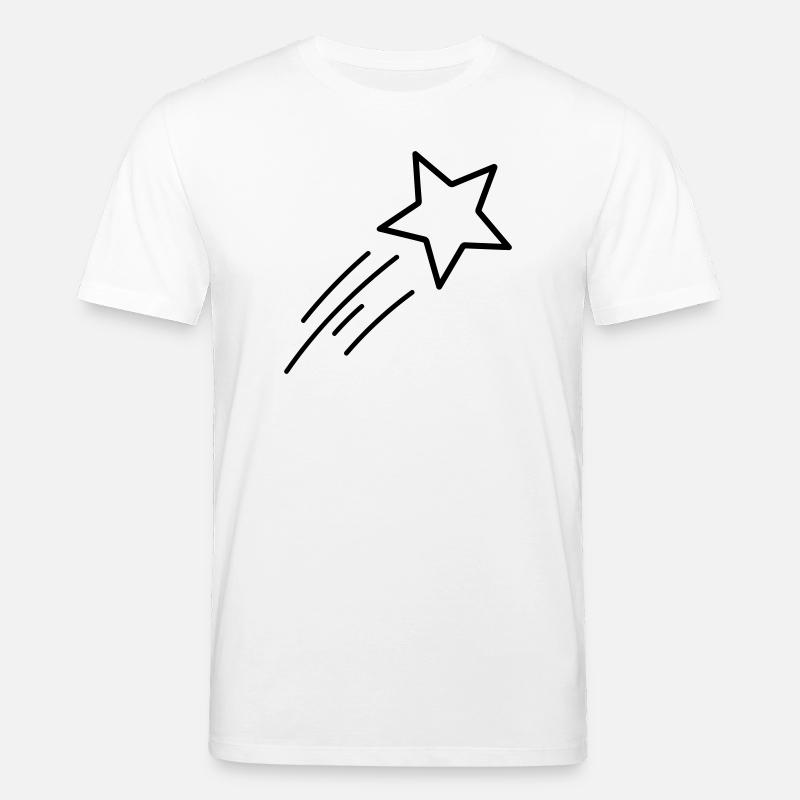 Sternschnuppe - Stanley/Stella Unisex Bio-T-Shirt CREATOR - Weiß