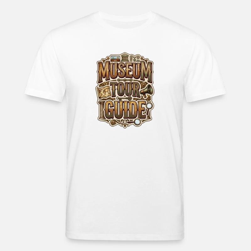 Guide du musée - T-shirt bio CREATOR Stanley/Stella Unisexe - blanc
