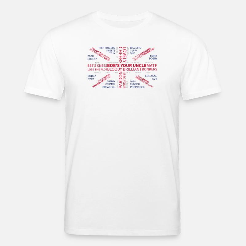 UBERBRITISH - Stanley/Stella Unisex Bio-T-Shirt CREATOR  - Weiß