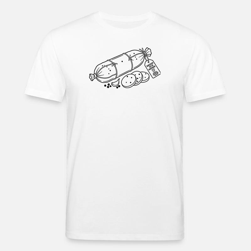 saucisson - T-shirt bio CREATOR Stanley/Stella Unisexe - blanc