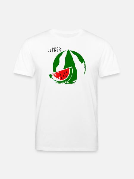 Melone - Stanley/Stella Unisex Bio-T-Shirt CREATOR  - Weiß