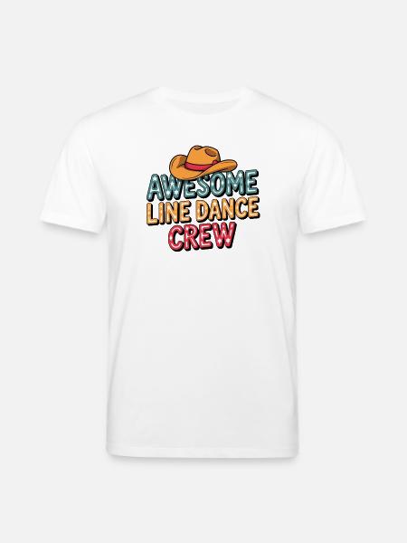 Line Dance Crew - Stanley/Stella Unisex Bio-T-Shirt CREATOR - Weiß