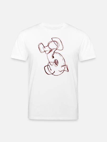 Préféré numéro 3 Trois 3 - T-shirt bio CREATOR Stanley/Stella Unisexe - blanc
