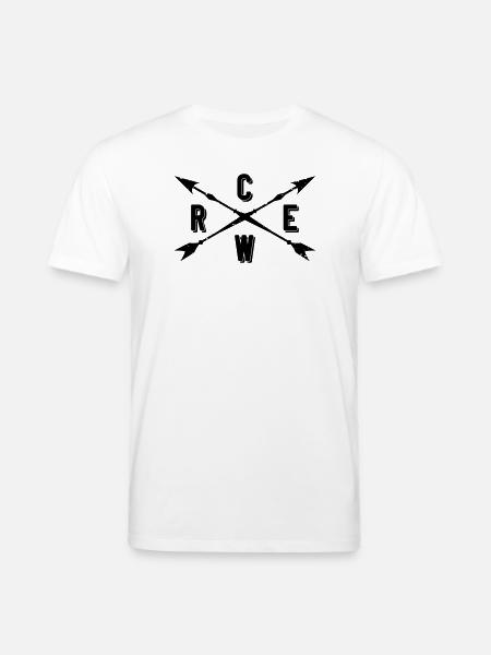Crew Pfeile - Stanley/Stella Unisex Bio-T-Shirt CREATOR  - Weiß