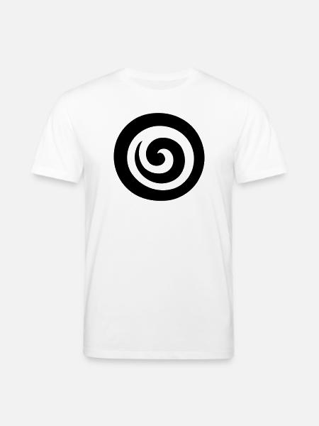 Japanese Spiral - Stanley/Stella CREATOR Unisex Organic T-Shirt - white