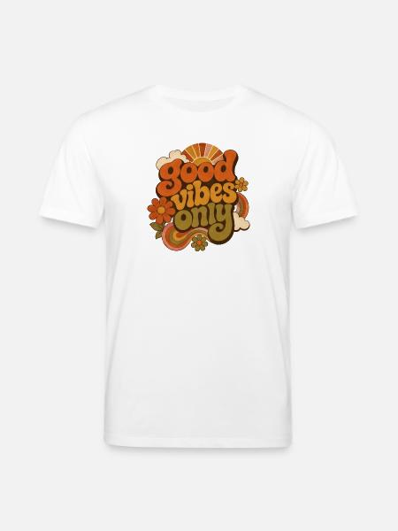 vibes - Stanley/Stella CREATOR Unisex Organic T-Shirt - white