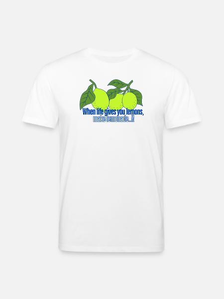 LIMONADE - Stanley/Stella Unisex Bio-T-Shirt CREATOR - Weiß