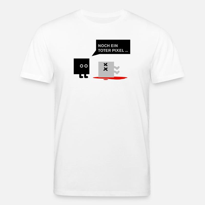 dead pixel_german - Stanley/Stella Unisex Bio-T-Shirt CREATOR  - Weiß