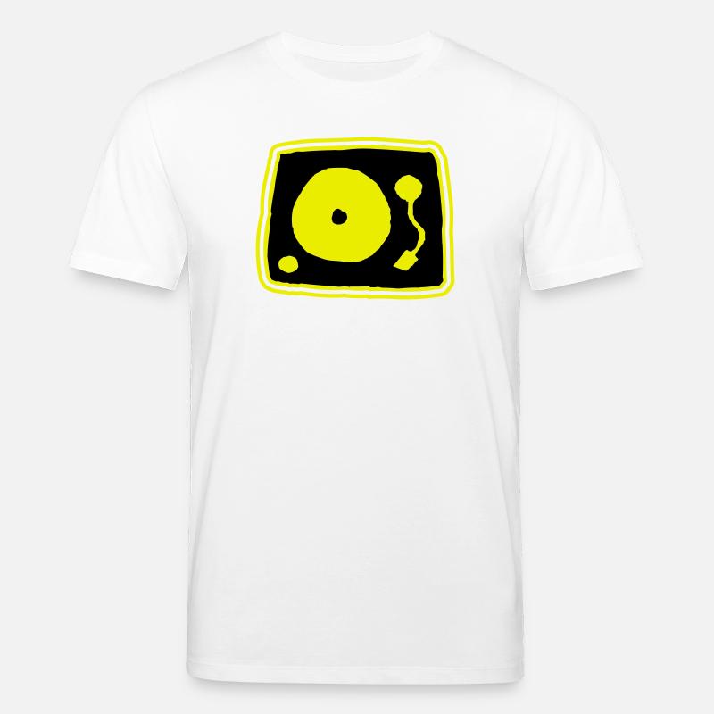 Plattenspieler - Stanley/Stella Unisex Bio-T-Shirt CREATOR  - Weiß