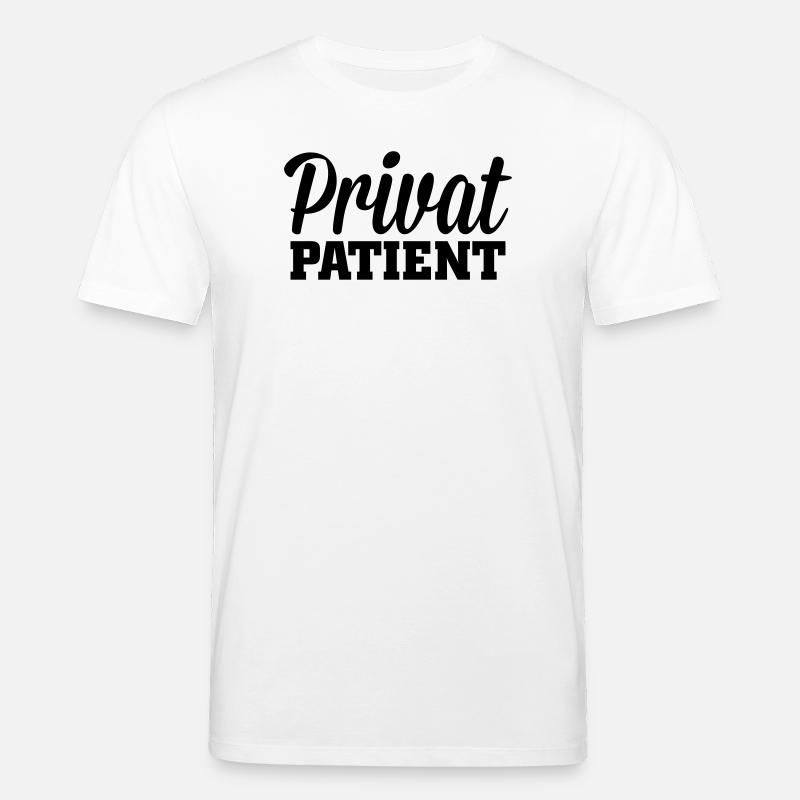 Privatpatient - Stanley/Stella Unisex Bio-T-Shirt CREATOR  - Weiß
