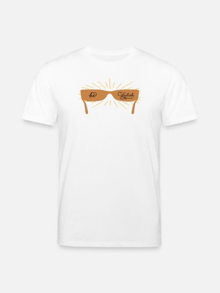 be stylish with sunglasses - Stanley/Stella CREATOR Unisex Organic T-Shirt - white