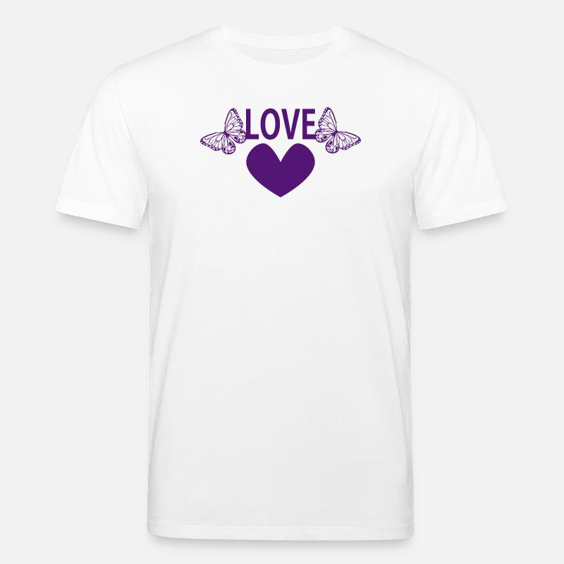 AMOUR - T-shirt bio CREATOR Stanley/Stella Unisexe - blanc