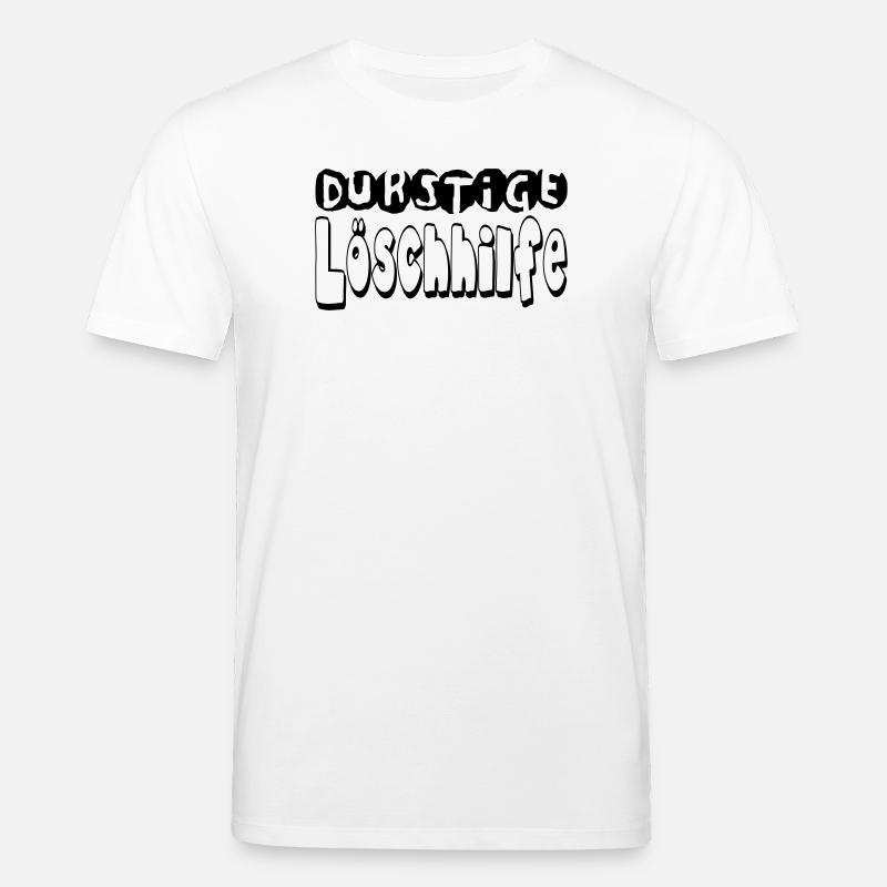 durstigelöschhilfe - Stanley/Stella Unisex Bio-T-Shirt CREATOR  - Weiß