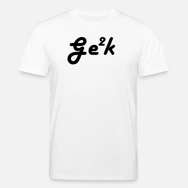 Ge²k - Stanley/Stella Unisex Bio-T-Shirt CREATOR  - Weiß
