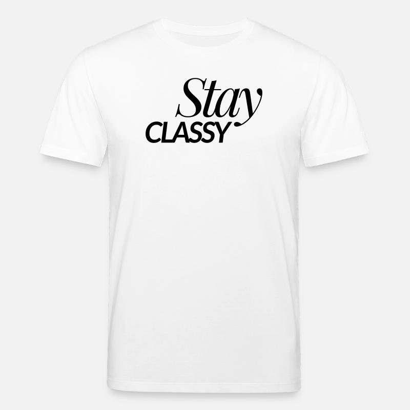 Bleiben Sie stilvoll - Stanley/Stella Unisex Bio-T-Shirt CREATOR  - Weiß