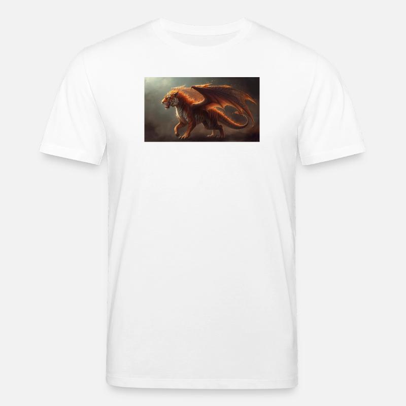 Drachentiger 1 - Stanley/Stella Unisex Bio-T-Shirt CREATOR - Weiß