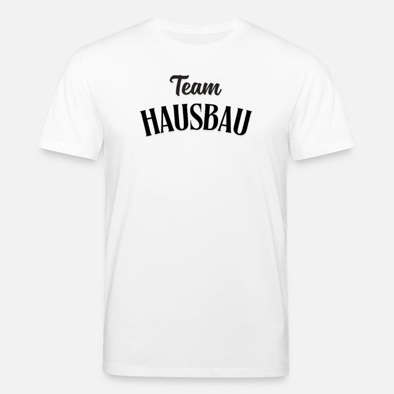 Construction de maisons d’équipe - T-shirt bio CREATOR Stanley/Stella Unisexe - blanc