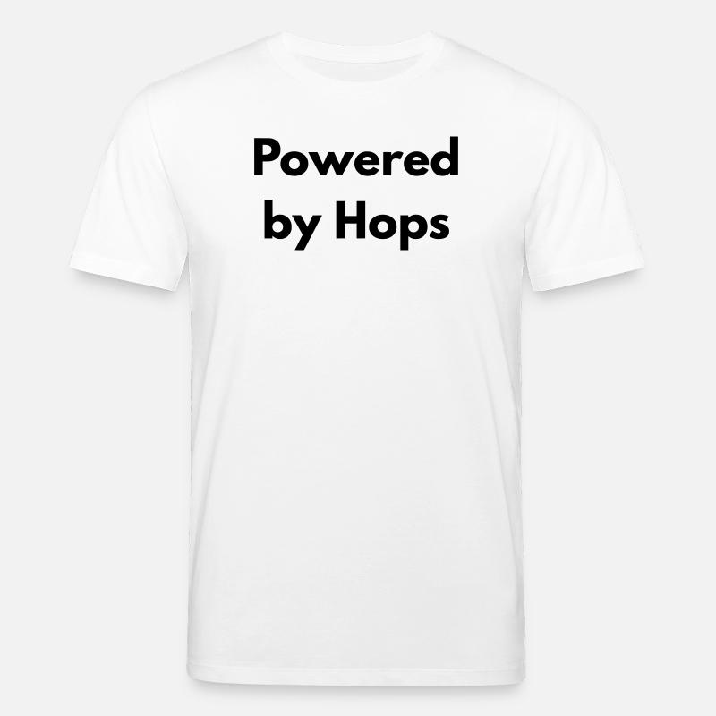 Powered by Hops - T-shirt bio CREATOR Stanley/Stella Unisexe - blanc