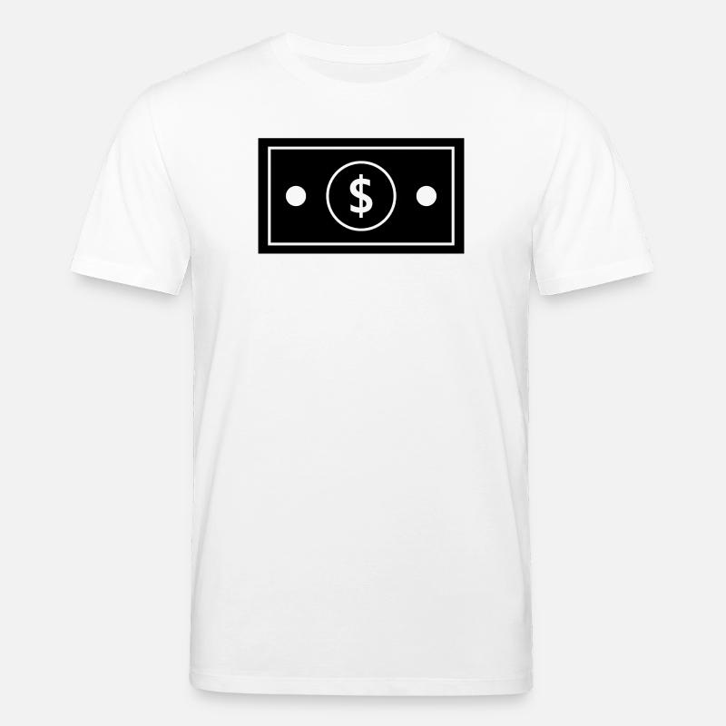 Dollar - Stanley/Stella Unisex Bio-T-Shirt CREATOR  - Weiß