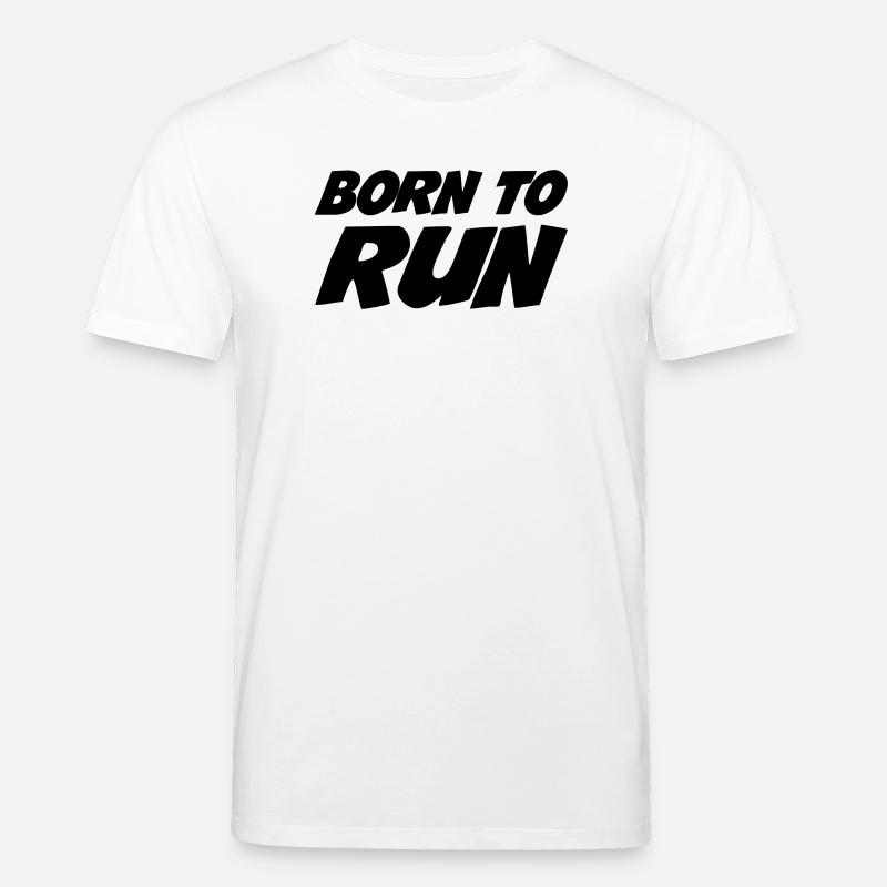 Born to run Athletics - Stanley/Stella Unisex Bio-T-Shirt CREATOR  - Weiß