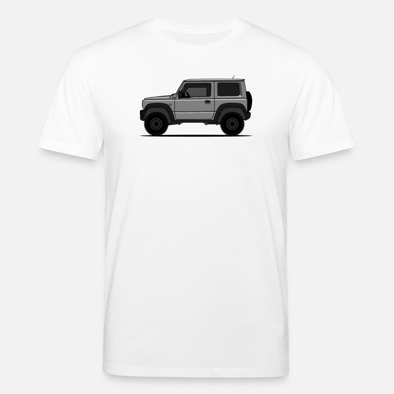 Jimny Harmaa - Stanley/Stella CREATOR unisex luomu-t-paita - valkoinen