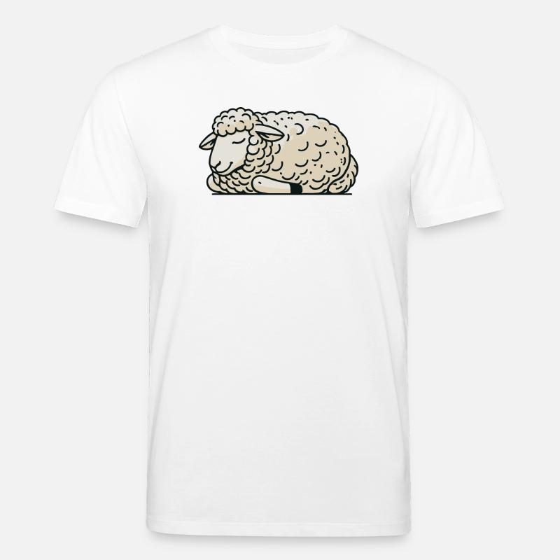 Schaf - Stanley/Stella Unisex Bio-T-Shirt CREATOR  - Weiß
