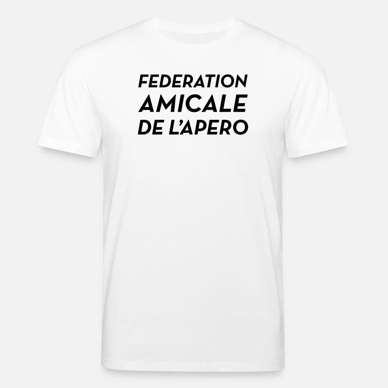 Fédération Amicale de l'Apéro - Stanley/Stella Unisex Bio-T-Shirt CREATOR  - Weiß