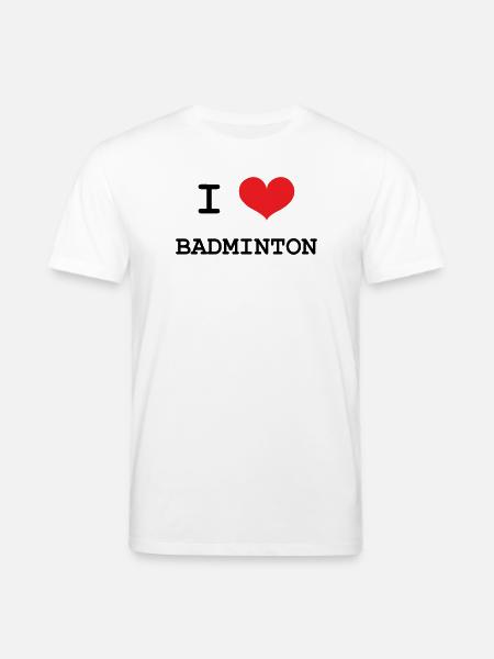 Badminton – Sport – Schläger - Stanley/Stella Unisex Bio-T-Shirt CREATOR - Weiß