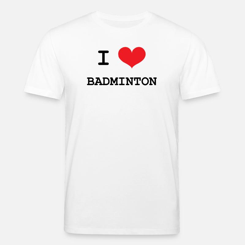 Badminton – Sport – Schläger - Stanley/Stella Unisex Bio-T-Shirt CREATOR  - Weiß