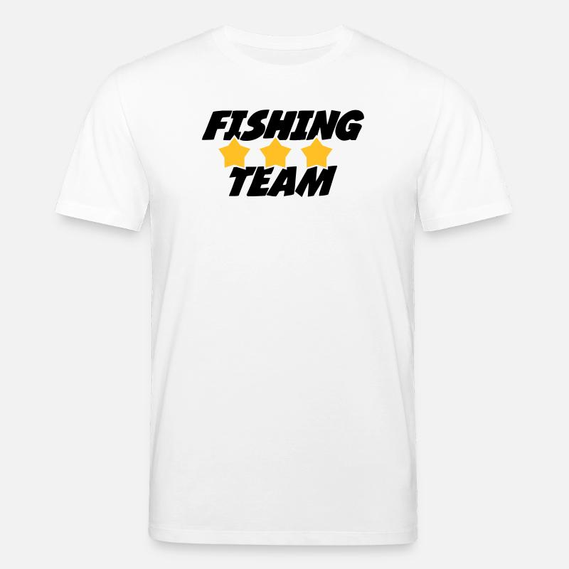 Fishing Team - Stanley/Stella Unisex Bio-T-Shirt CREATOR  - Weiß