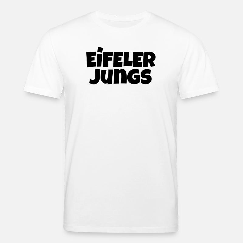 Eifeler Garçons (Noir) Hommes de l’Eifel - T-shirt bio CREATOR Stanley/Stella Unisexe - blanc