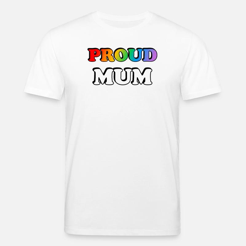 Regenbogen Stolze Mutter LGBTQ Stolz - Stanley/Stella Unisex Bio-T-Shirt CREATOR - Weiß