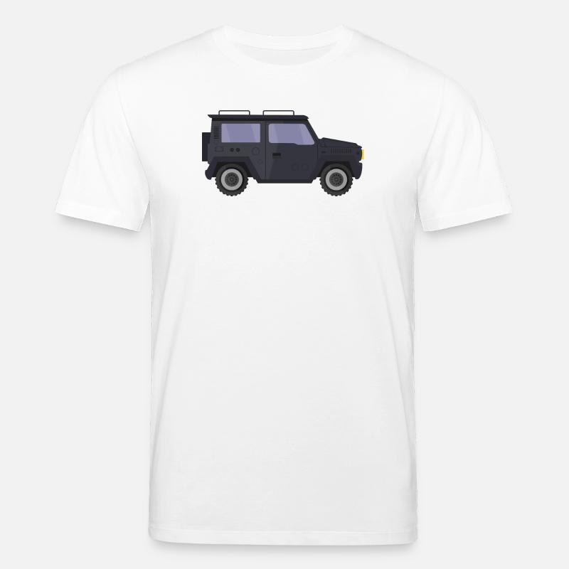 Jeep - T-shirt bio CREATOR Stanley/Stella Unisexe - blanc