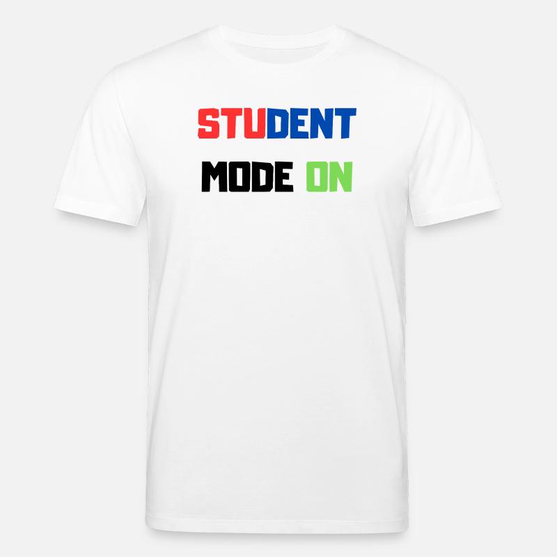 Étudiant drôle – Mode Étudiant ACTIVÉ - T-shirt bio CREATOR Stanley/Stella Unisexe - blanc