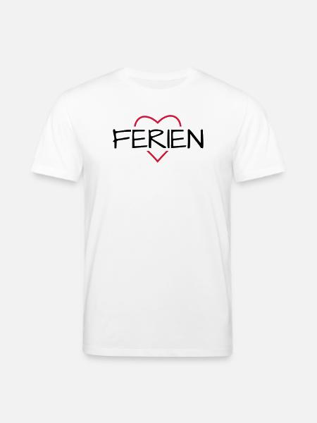Ferien - Stanley/Stella Unisex Bio-T-Shirt CREATOR - Weiß