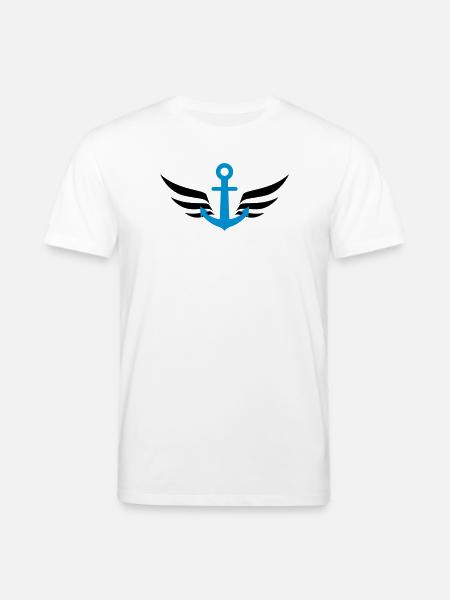 Seemann / Boot / Marine / Meer / Fischer - Stanley/Stella Unisex Bio-T-Shirt CREATOR - Weiß