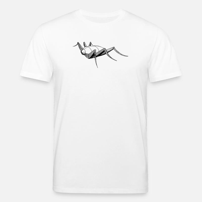 Insect bug bug drawing sketch construction - Stanley/Stella CREATOR Unisex Organic T-Shirt - white