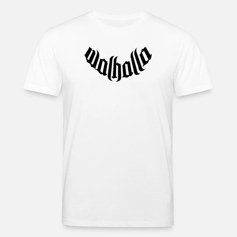 walhalla vikings viking sticker wikinger sticker - Stanley/Stella Unisex Bio-T-Shirt CREATOR - Weiß