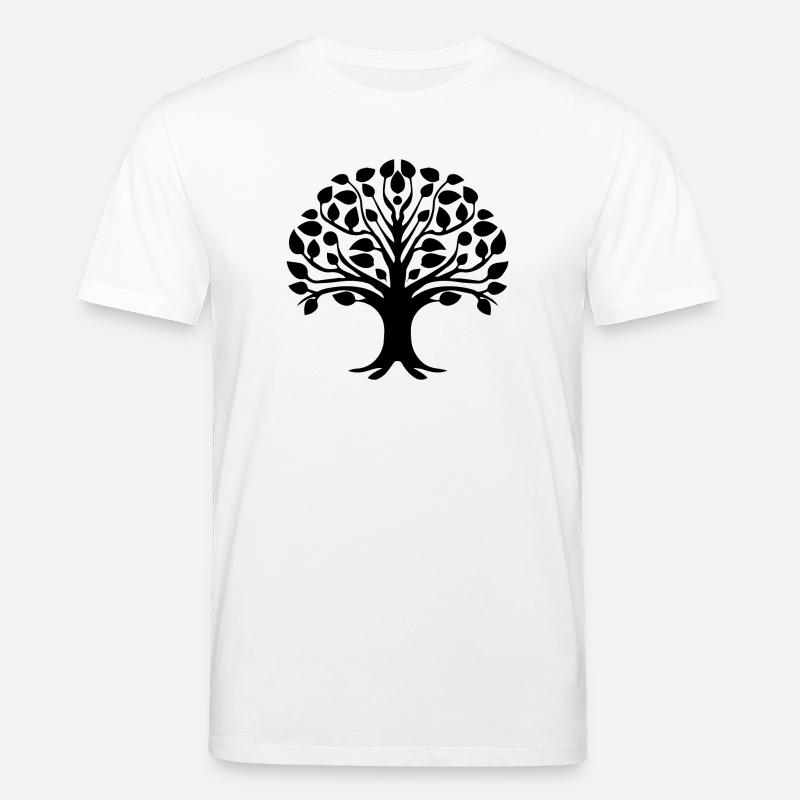Tattoo Baum Logo - Stanley/Stella Unisex Bio-T-Shirt CREATOR  - Weiß