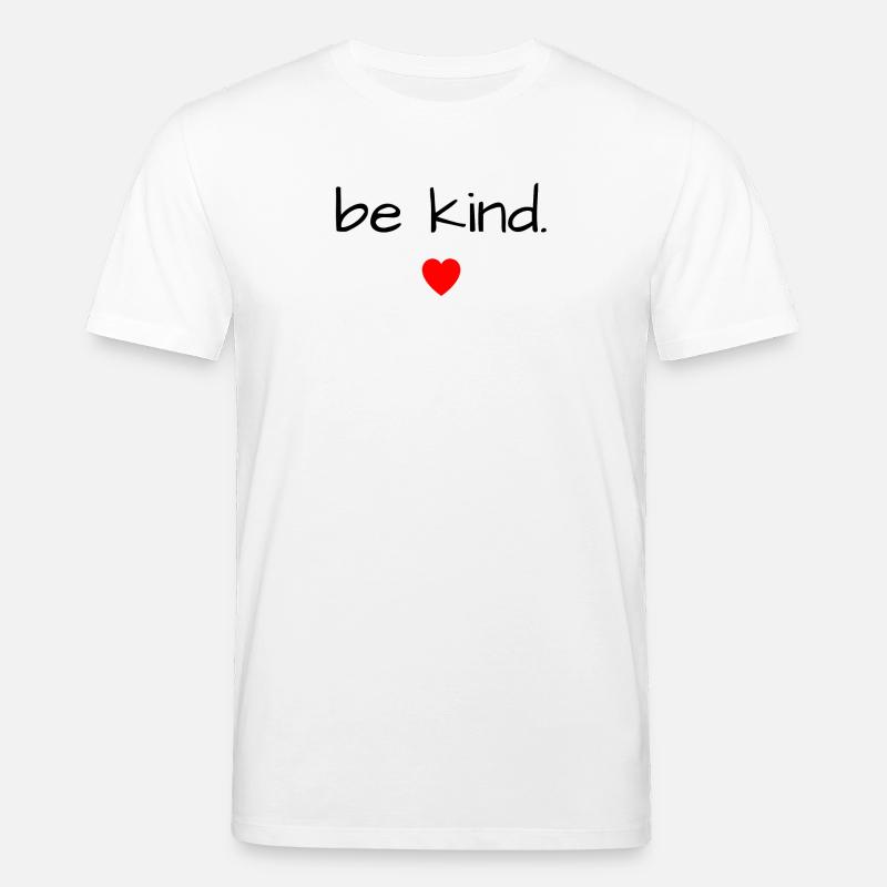 Sei freundlich - Stanley/Stella Unisex Bio-T-Shirt CREATOR  - Weiß