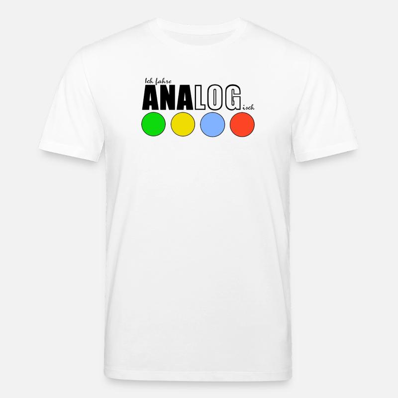 ANALOGisch - Stanley/Stella Unisex Bio-T-Shirt CREATOR  - Weiß
