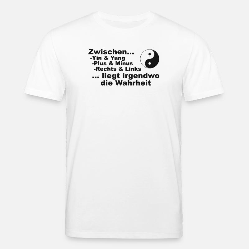 Zwischen Yin & Yang.... - Stanley/Stella Unisex Bio-T-Shirt CREATOR - Weiß