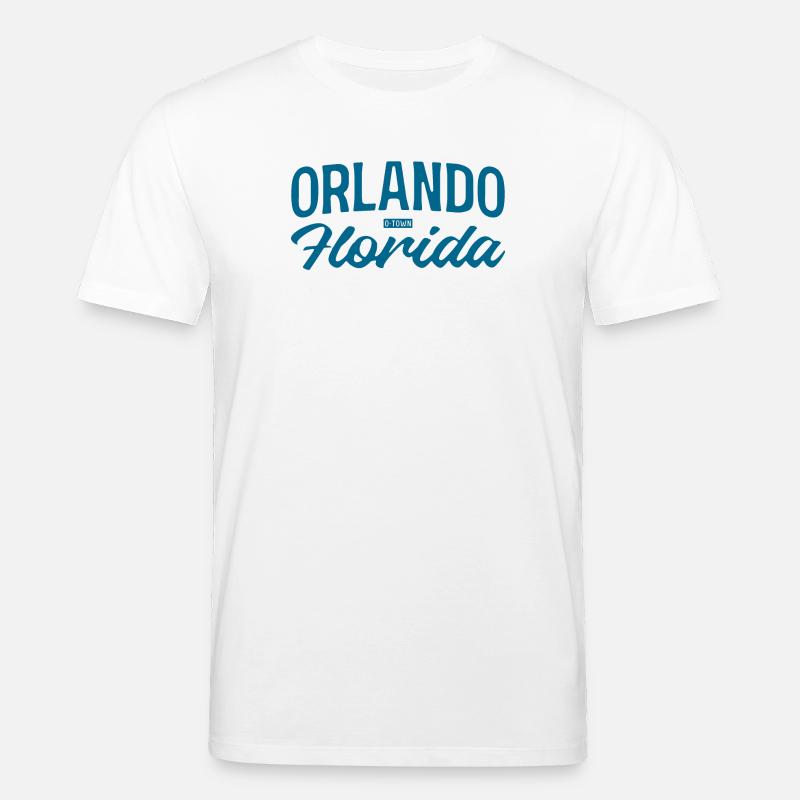 Orlando Florida Script Stil - Stanley/Stella Unisex Bio-T-Shirt CREATOR  - Weiß