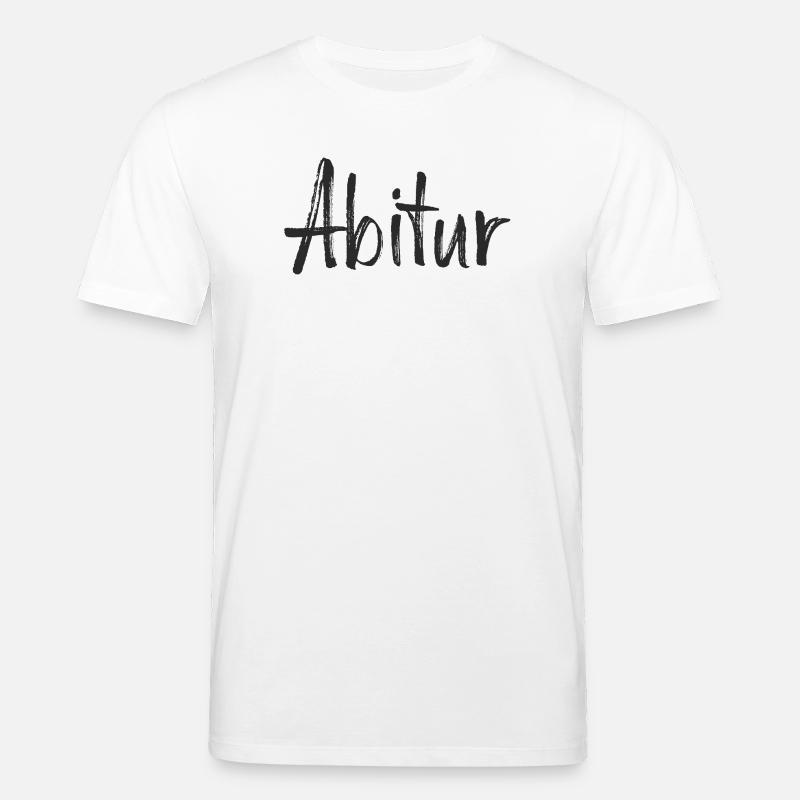 Conception du texte Abitur - T-shirt bio CREATOR Stanley/Stella Unisexe - blanc