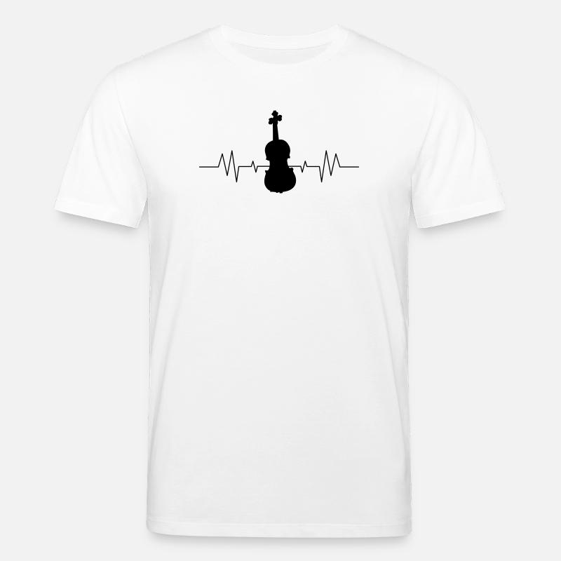 Violon Violon - T-shirt bio CREATOR Stanley/Stella Unisexe - blanc
