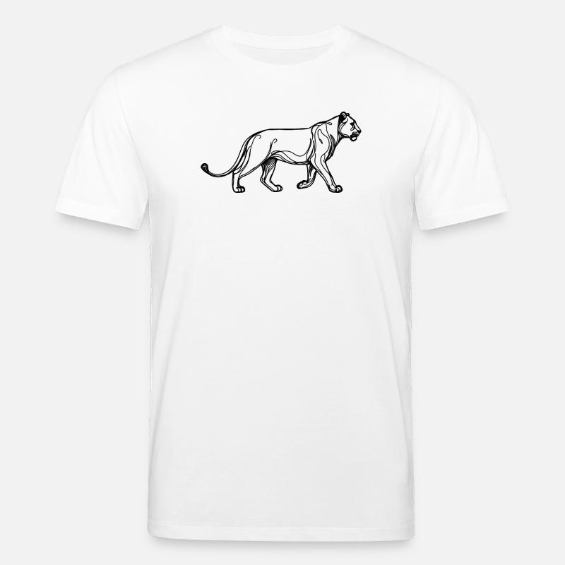Löwen-Essenz - Stanley/Stella Unisex Bio-T-Shirt CREATOR  - Weiß