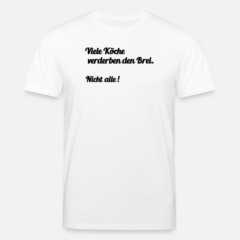 Viele Köche - Stanley/Stella Unisex Bio-T-Shirt CREATOR  - Weiß